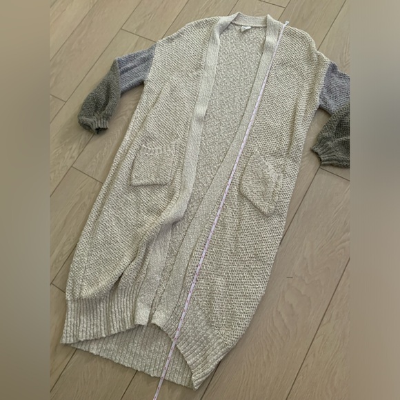 By Together | 100% cotton long duster cardigan - Picture 7 of 9